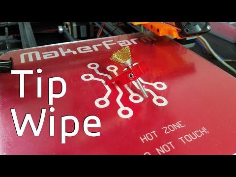 How to: MakerFarm Pegasus Tip Wipe