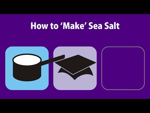 How to 'Make' Sea Salt (Cooking + Tutorial)