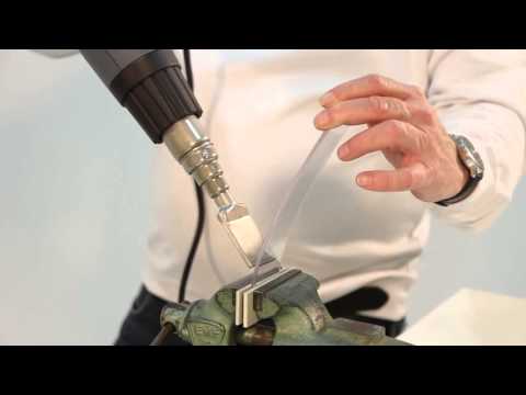 How to : Bending &amp;amp; Shaping Plastic with hot air gun, heat gun, Steinel