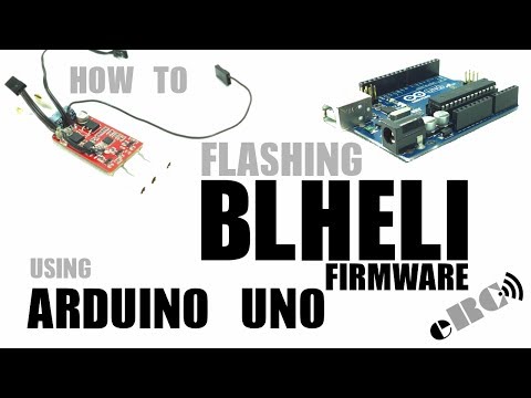 How to - Flashing BLHeli firmware using Arduino Uno - eluminerRC