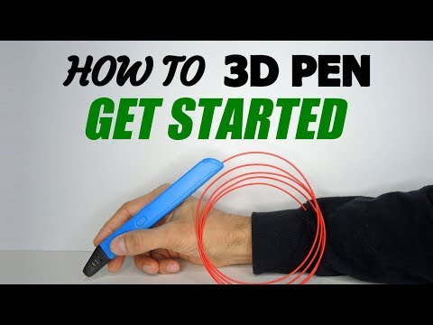 How to 3D PEN Tutorial #1 | GETTING STARTED