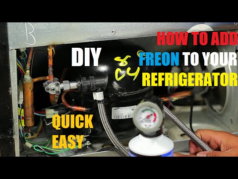 How to Add Freon To Your Refrigerator 134a