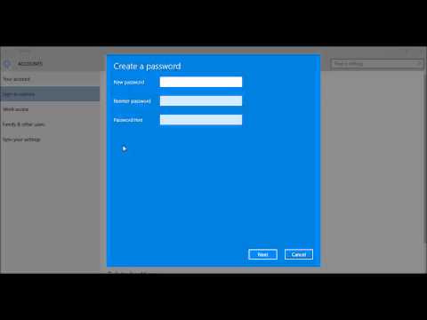 How to Add Password to Your Account in Windows 10