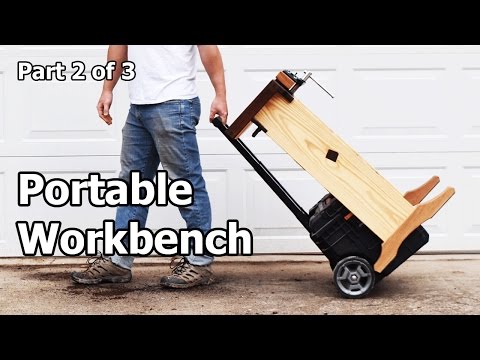 How to Build a Portable Woodworking Workbench - Part 2 of 3