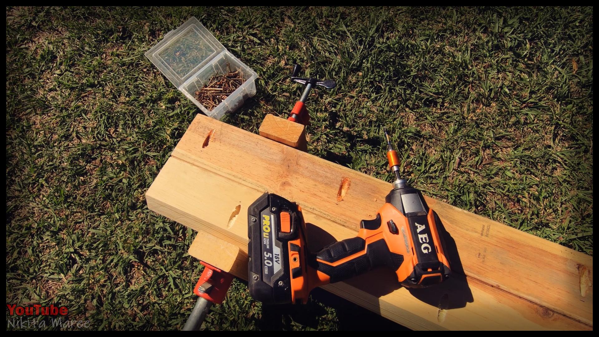 How to Build a tool shelf. DIY compact tool storage. Making a tool bench for battery tools (7).jpg