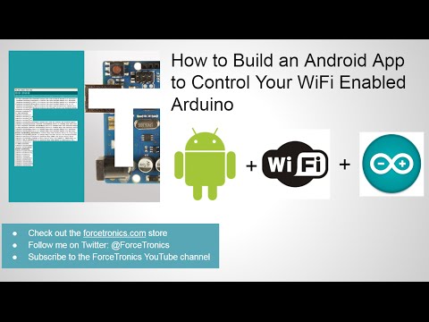 How to Build an Android App to Control Your WiFi Enabled Arduino