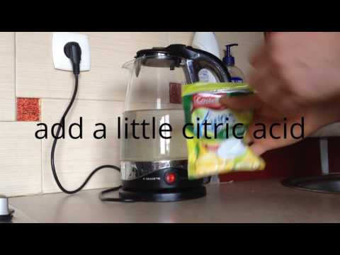 How to Clean an Electric Water Kettle