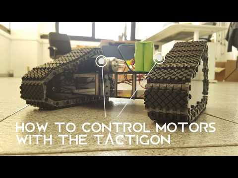 How to Control DC Motors With The Tactigon