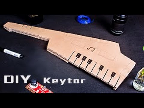 How to DIY a Keytar with Cardboard