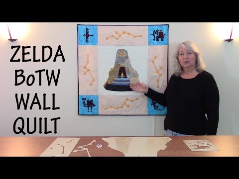 How to Design and Make a Legend of Zelda BoTW Wall Quilt