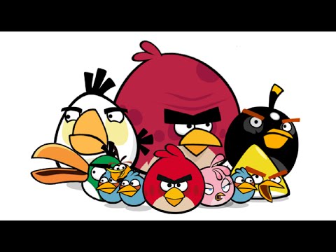 How to Draw Angry Birds (All Birds)