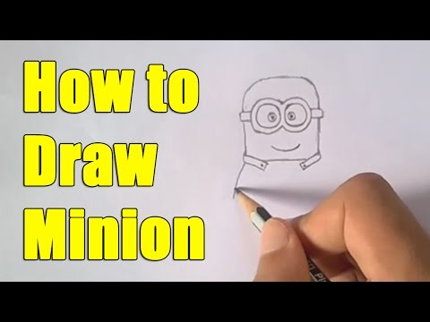 How to Draw Minion step by step easy