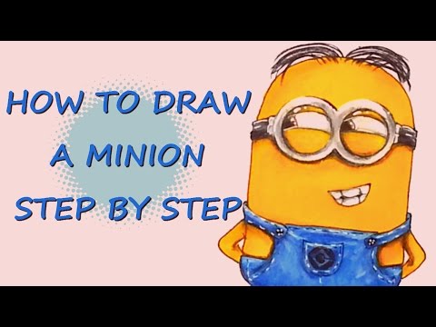 How to Draw a Minion STEP BY STEP | Come Disegnare un Minion PASSO DOPO PASSO