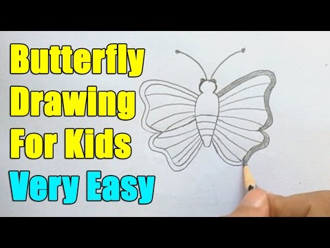 How to Draw a butterfly