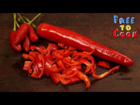 How to Easily Deseed a Chili - Food Hack