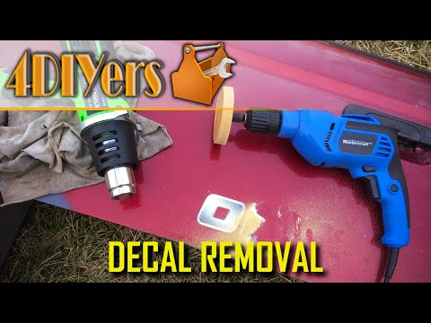 How to Easily Remove Decal from Your Vehicle - Two Methods