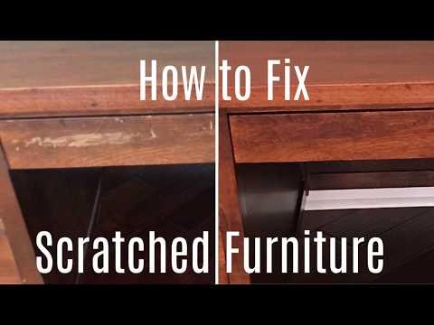 How to Fix Scratches in Wood Furniture