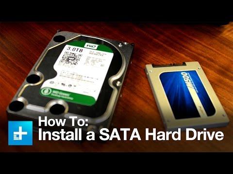 How to Install a SATA Hard Drive