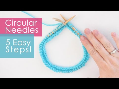 How to Knit on Circular Needles in 5 Easy Steps | KNITTING TOOLS