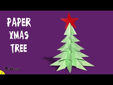 How to MAKE PAPER CHRISTMAS TREE