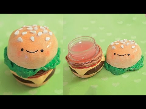 How to Make: Kawaii Cheeseburger Lip Gloss