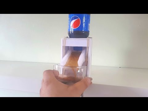 How to Make  automatic Pepsi Cola dispenser machine