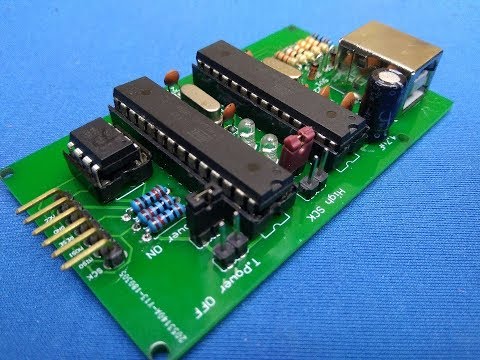 How to Make AVR Programer! ATTiny Programer ! Make USBasp