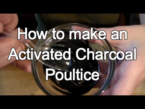 How to Make Activated Charcoal Drawing Poultice