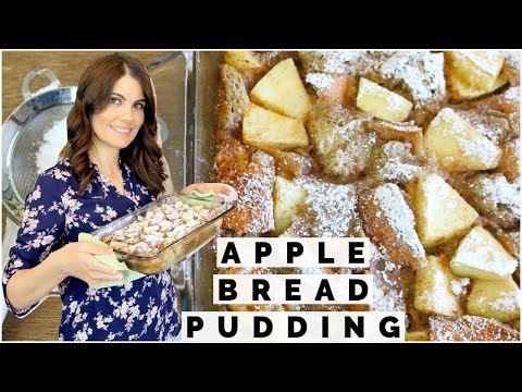 How to Make Apple Bread Pudding | Easy Recipe