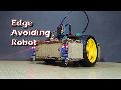 How to Make Arduino Based Edge Avoiding Robot using IR Sensor