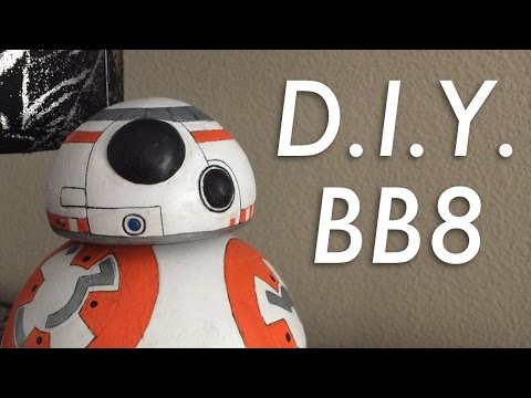 How to Make BB-8 Using Air Dry Clay