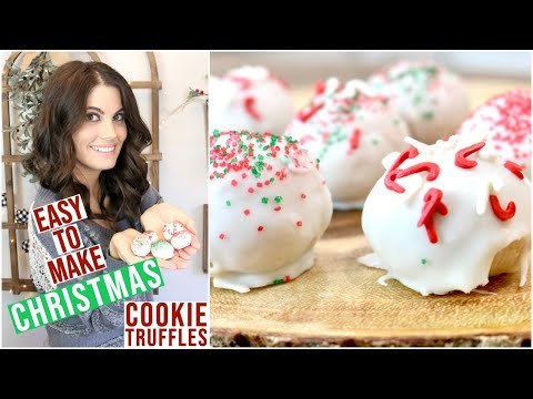 How to Make Christmas Cookie Truffles Recipe | Christmas Dessert | 5 Ingredients