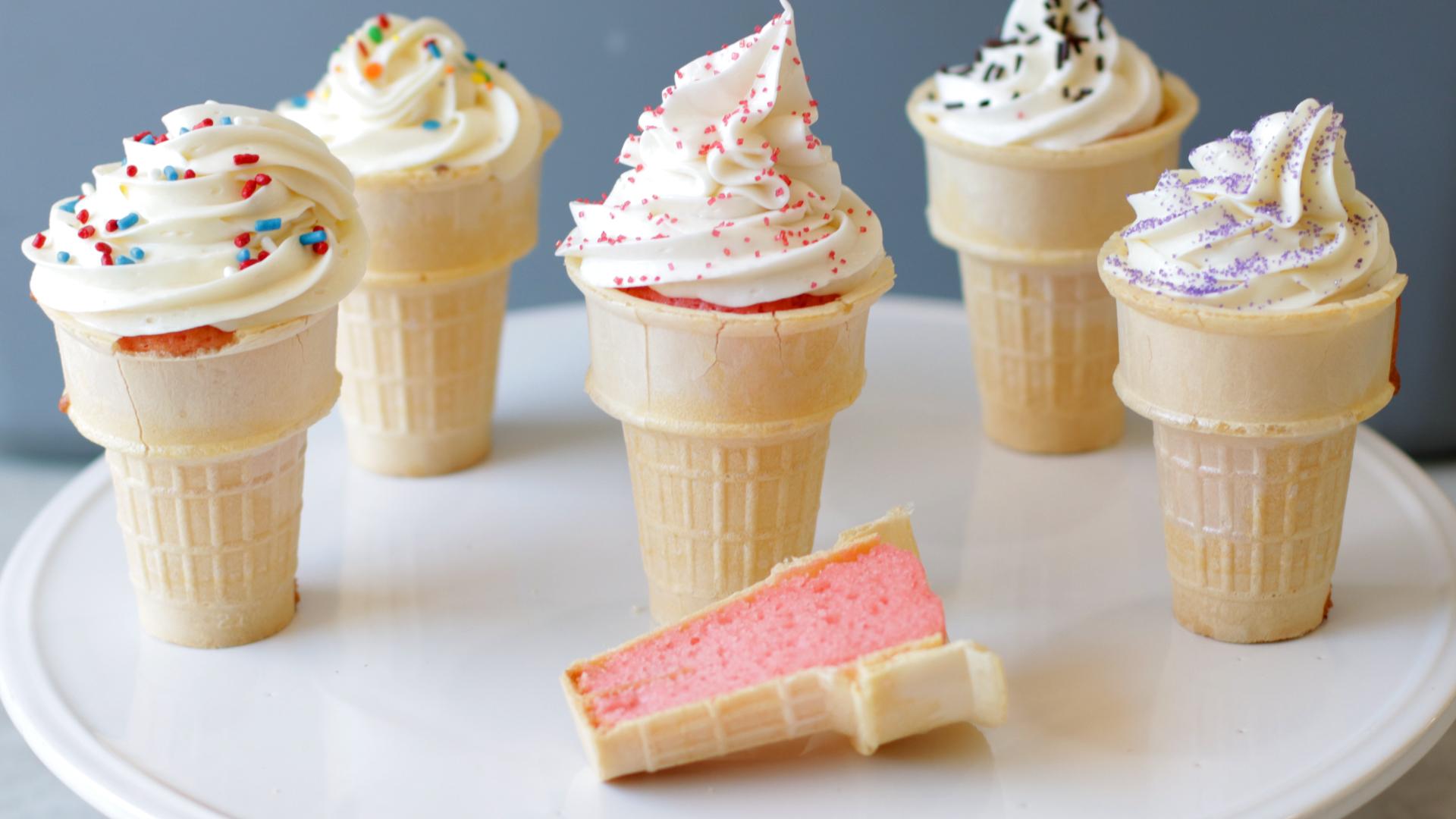 How to Make Cupcake Cones | Ice Cream Cone Cupcakes Recipe.jpg