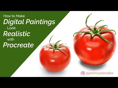 How to Make Digital Paintings Look Realistic with Procreate