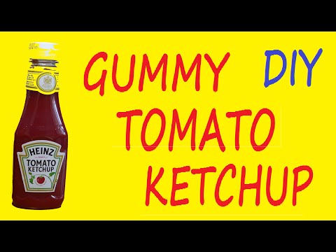 How to Make Gummy Tomato Ketchup Jelly Recipe