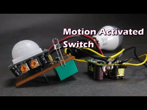 How to Make Motion Activated Lamp Switch