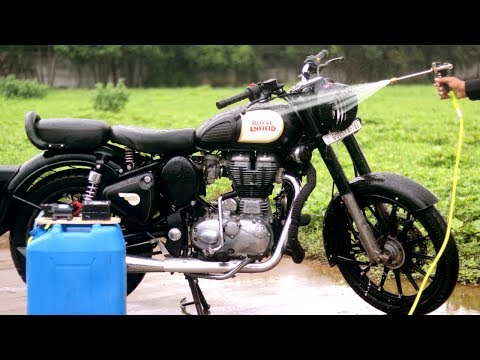 How to Make Portable Bike or Car Washer at Home