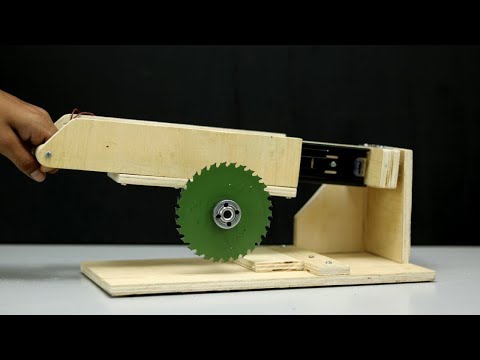 How to Make Powerful Table Saw at Home