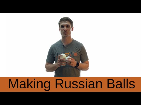 How to Make Russian Juggling Balls