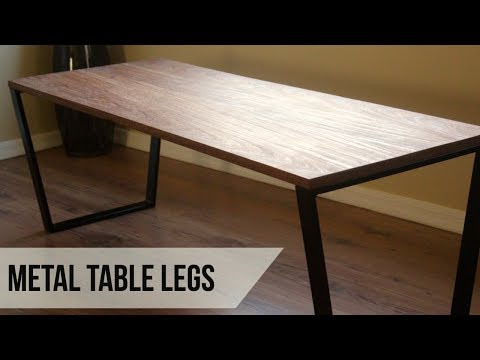 How to Make Steel Legs for a Coffee Table // DIY Welding &amp;amp; Metalworking