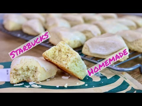 How to Make VANILLA BEAN SCONES | DIY Starbucks Homemade COPYCAT Vanilla Bean Scones