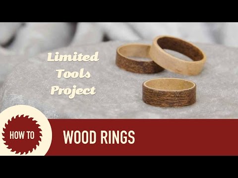 How to Make Wood Rings from Veneer