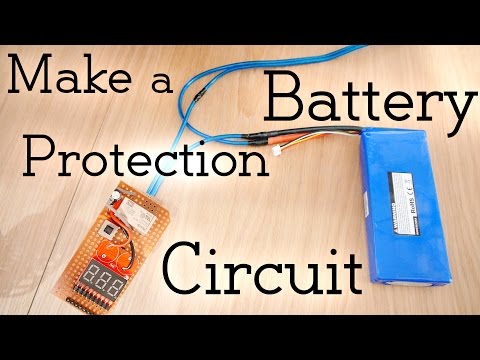 How to Make a Battery Protection Circuit (over-discharge protection)