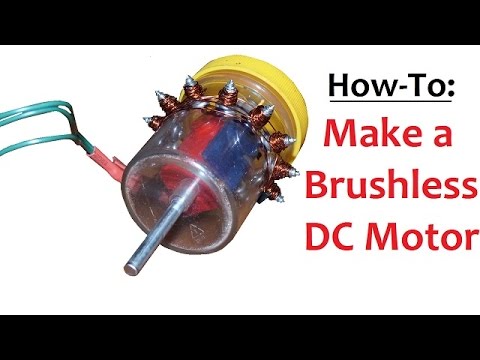 How to Make a Brushless DC Motor Inrunner