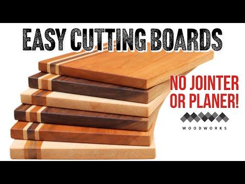 How to Make a Cutting Board with Minimal Tools