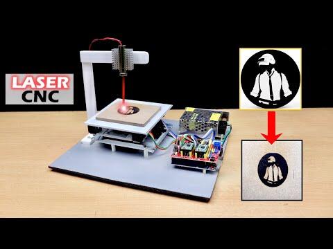 How to Make a DIY CNC Laser Engraver at Home