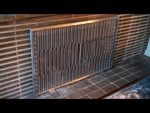 How to Make a Fireplace Screen // Weld Stainless