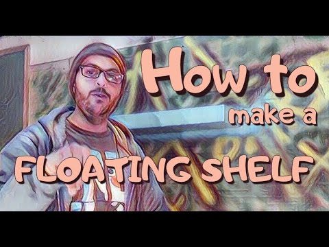 How to Make a Floating Shelf #diy #funny #howto #pinterest