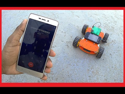 How to Make a Mobile Controlled Robot | DTMF | Without Microcontroller &amp;amp; Programming | RoboGeeks