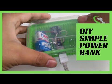 How to Make a Mobile Phone Charger | DIY Simple Power Bank